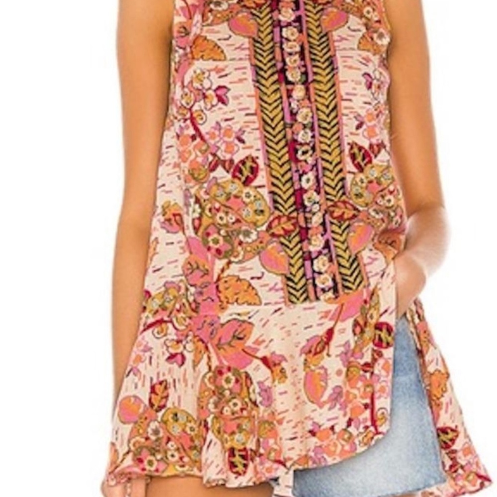 EUC Free People Tulum Tunic, Sz S - Picture 3 of 9